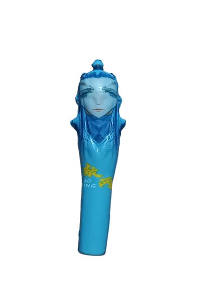 MİNGODAN Avatar Girl Figures - Colorful Squishy Pencil Set, Ornament and Laying Eggs