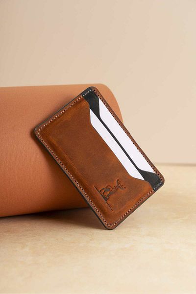 Conceria Pelle Conceripelle-Style Genuine Leather Card Holder