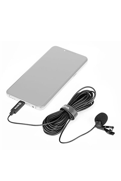 BOYA By-m3 Iphone 15 16 Serisi Uyumlu Yaka Mikrofonu