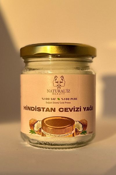 Naturaliz Beauty 100% Pure Cold Coconut Oil