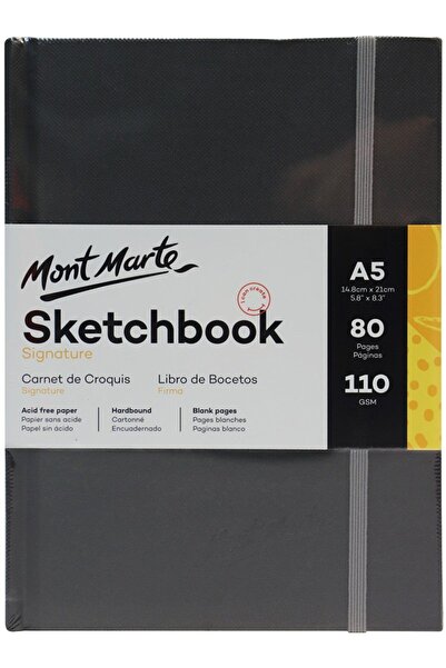 Mont Marte MM Ciltli Eskiz Defteri Signature 110gr A5