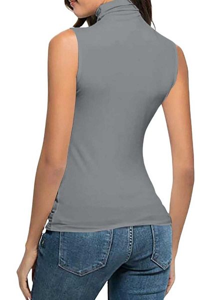 GARDIROZA Beige Black White Plum - Anthracite Sleeveless Body