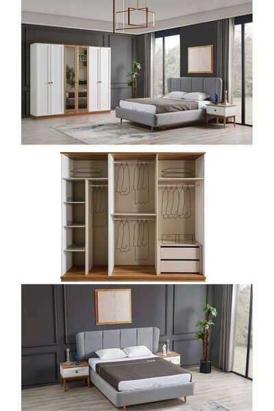 EVAÇ Mobilya Norm Yatak Odası