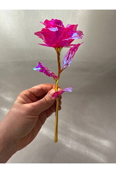 Love Candle Dekor 1 Adet Solmayan Gül, Yapay Gül, Sonsuzluk Gülü, Hediyelik G...