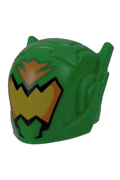 LEGO Original Accessory Custom Moc Minifigure Minifigure Power Rangers Red Alien Helmet