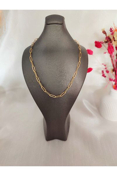 LİLYA AKSESUAR Chain Steel Necklace