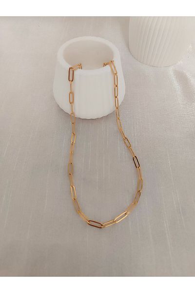 LİLYA AKSESUAR Chain Steel Necklace