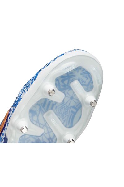 Nike Zoom Mercurial Superfly 9 Elite CR7 SG-Pro Anti-Clog Traction Beyaz Erkek Krampon