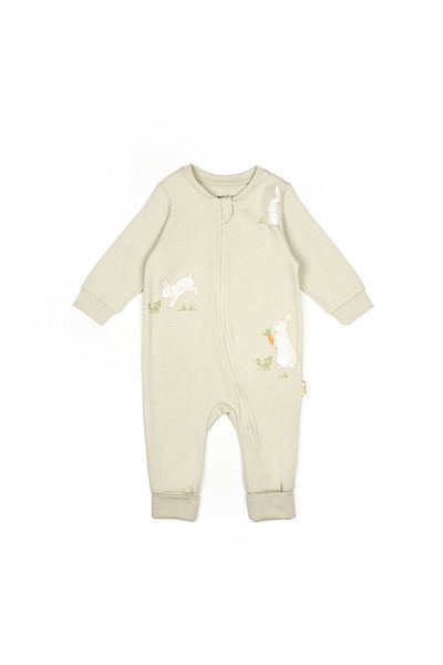 BabyCosy Organic Wear Babycosy Organic Zippered Wear Jumpsuit