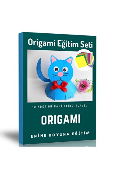 Enine Boyuna Eğitim Origami Eğitim Seti