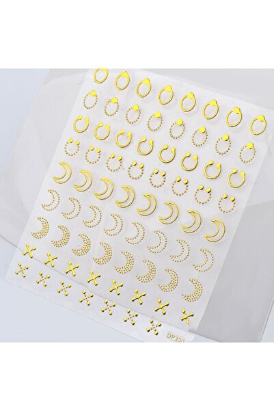 POP Beauty Nail Art Tırnak Süsleme Sticker Tırnak Dövmesi Tırnak Tattoo