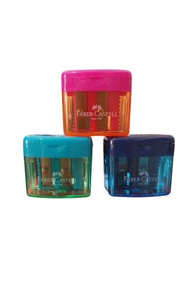 Faber Castell Two-Eye Mini Box Pencil Sharpener