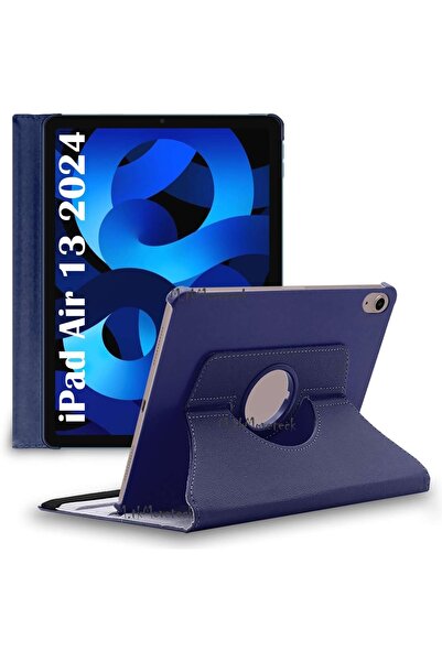 m.tk moveteck İpad Air 13 inç 2024 Uyumlu Kılıf Dönebilen 360 Tablet Kılıfı K...