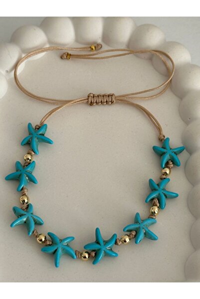 Brillo İpli Deniz Yıldızı Halhal Veya Bileklik Olarak Kullanılabilir