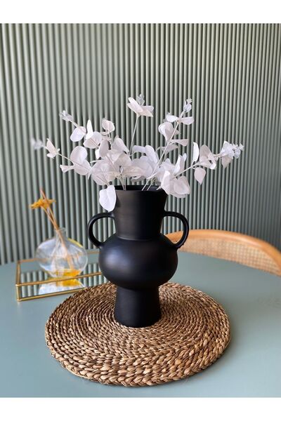 AstreHome Керамична ваза с дръжки - стилен дизайн