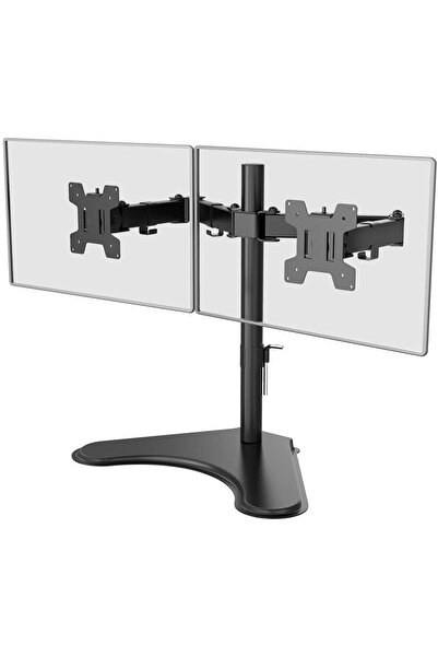 Ergoflex Ef42 13-27Inch Dual Arm Lift 2-8 kg Desktop Monitor Stand