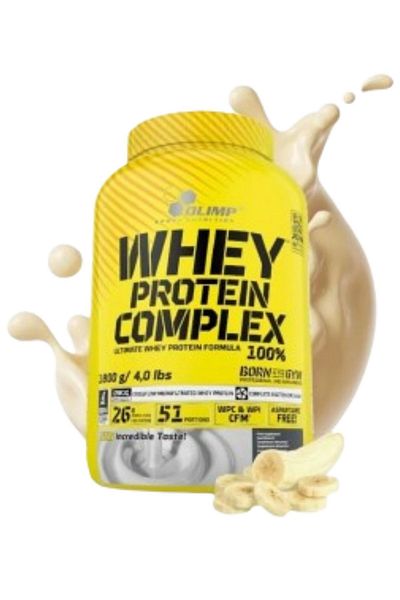 Olimp 1800 gr Banana Flavored Whey Protein Powder Complex