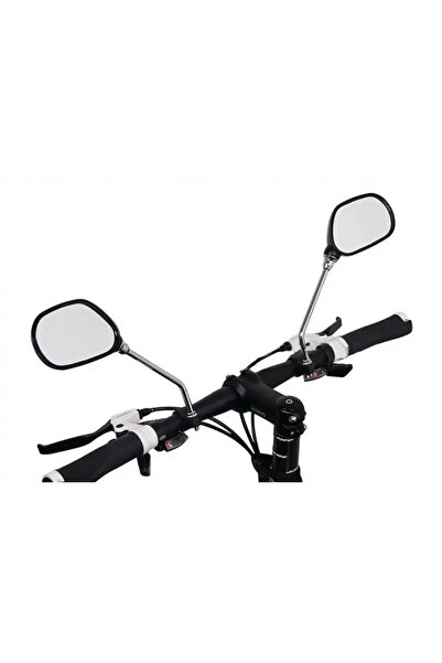 Genel Markalar Bisiklet Ve Elektrikli Bisiklet Reflektörlü Ayna Kelepçeli Gidon Aynası 2 adet