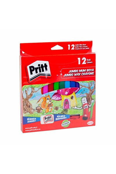 Pritt Mum Boya 12 Renk Jumbo Silinebilir 1655739 8206 8213