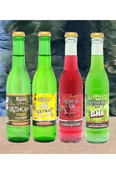 bögert ERZİNCAN BÖGERT LİMONLU MADEN SUYU 200 Ml x 24 Şişe