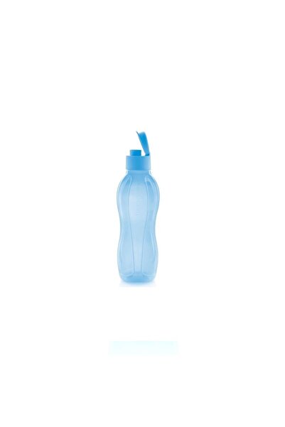 Tupperware Blue Compartment Nutrition 1 lt & Tupperware Eco Bottle Blue Water Bottle 750 ml Set*VITRINFLY