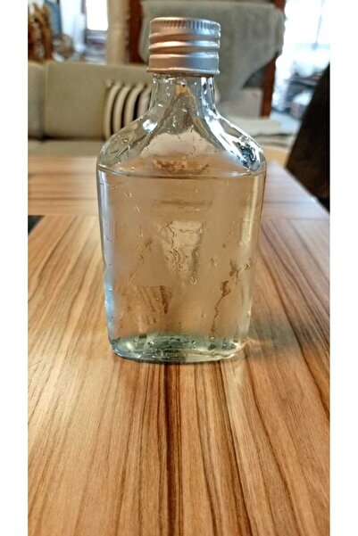 konak züccaciye 200 ml Yassı Soğuk Kahve Cam Şişe Metal Kapak