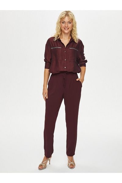 Faik Sönmez Elastic Waist Comfort Fit Trousers 69051