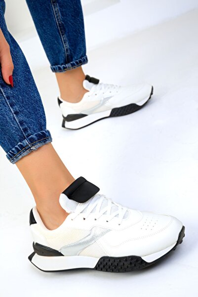 SOHO Women's White Sneakers 18824