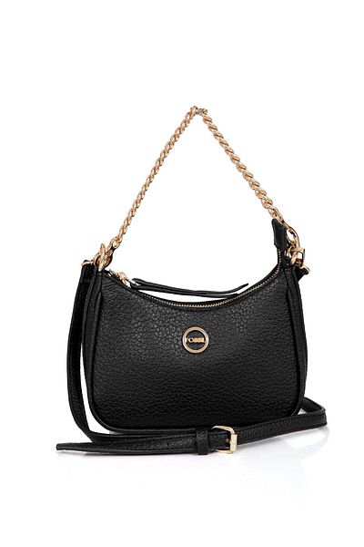 Fossil Women's Black Shoulder Bag - Model 05FM24K1113