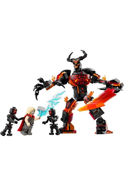 LEGO marvel Thor and Surtur Against the Production Figure - Age 8 and up Production Set 76289 (245 Pieces)