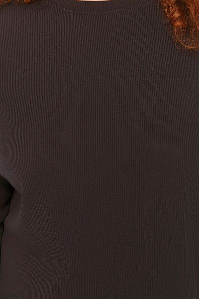 Trendyol Curve Brown Thessaloniki Knitted Plus Size Pajamas Set Tbbaw23Ai00002