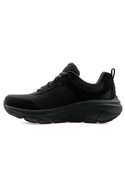 SKECHERS D'Lux Walker 2.0 Daisy Doll Unisex Black Sneakers -150093