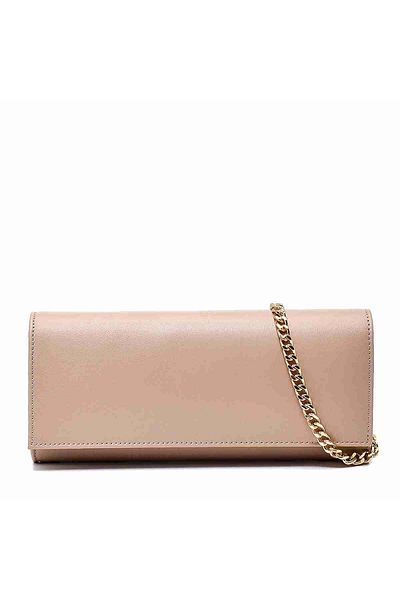 Sofia Baldi Nude Colored Morısa Leather Women's Bag