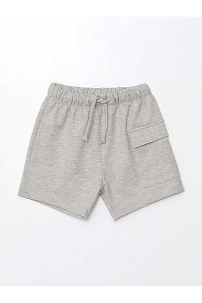 LC Waikiki Basic Σετ 2 ελαστικών σορτς μέσης για αγοράκι