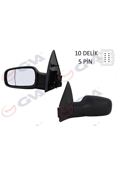 ÖZÇELİKLER DIŞ DİKİZ AYNASI SOL MEGANE 02 ELEKTRİKLİ ISITMALI ASFERİK 5 FİŞ V...
