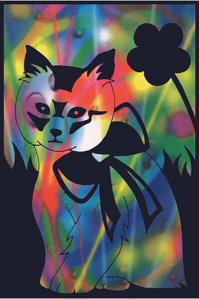 KIRTASİYEM Magic Rainbow Scratch Off Magic Paper A4 10 coli cu stilou