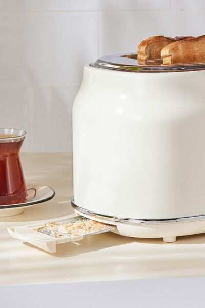 Karaca Retro Toaster Cream
