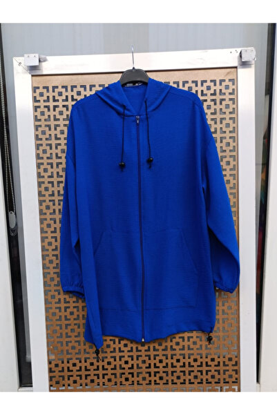 Çınar boutique Aerobin Kumaş Yazlık Kap-Saks Mavisi - 52