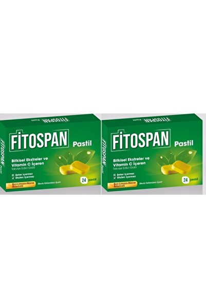 EDİS PHARMA Fitospan Bal Limon Nane Aromalı 24 Pastil
