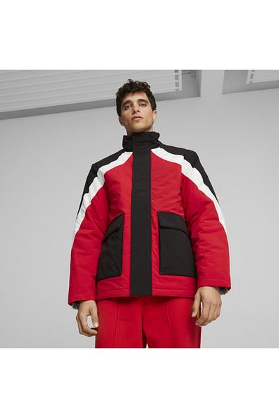 Puma Ferrari Race Statement Jacket Rosso Cors