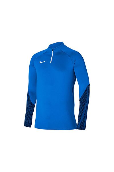 Nike Μπλε ανδρικό μπλουζάκι προπόνησης ποδοσφαίρου - μακρύ μανίκι, Dri Fit Strike DR2294-463