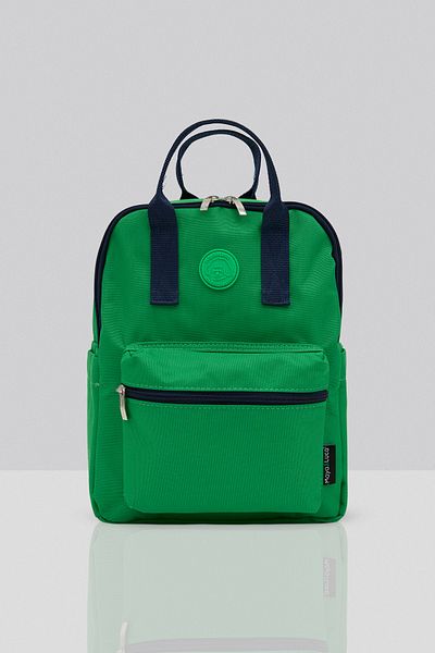 Maya And Luca Green Mini Kids Bag - Water Resistant