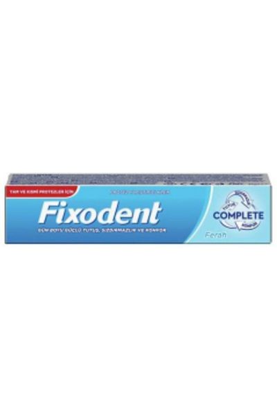Fixodent Denture Tooth Adhesive - Mint Complete, 47gr (1 Piece)