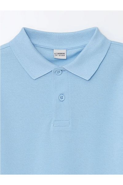 LC Waikiki Tricou cu gât polo pentru băieți - LCW Kids First Class Excitation