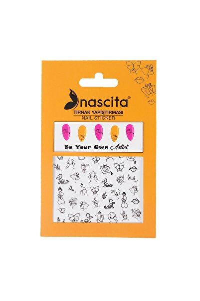 nascita Art Line Tırnak Stickerı - 02