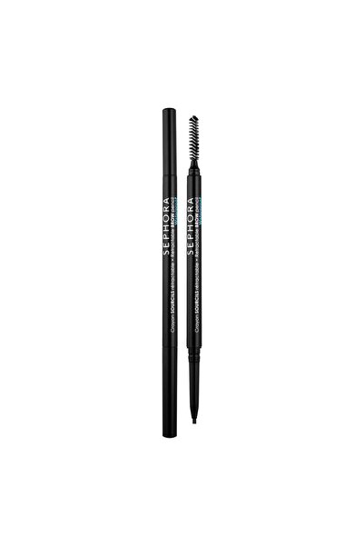 SEPHORA COLLECTION 9. قلم حواجب قابل للسحب بالفحم الداكن - قلم حواجب قابل للس...