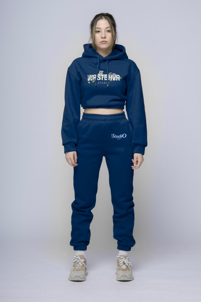 FEEL STYLE Wrstbhvr Worst Behavior Eşofman 3 İplik Jogger Takımı | Model Çiçe...