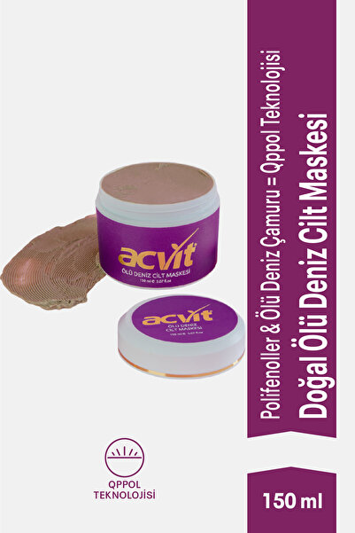 Acvit Ölü Deniz Cilt Maskesi 150 ml