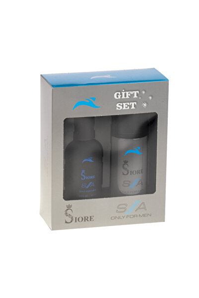 Siorel Sestri Siore Parfüm Men Set S-A Mavi (100 ml+150 ml) 8738