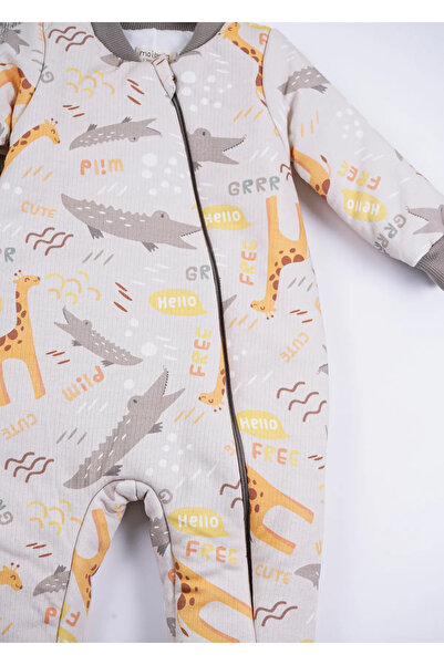 PODIUM GYM Cute Crocodile Patterned 100% Cotton Winter Sleeping Bag